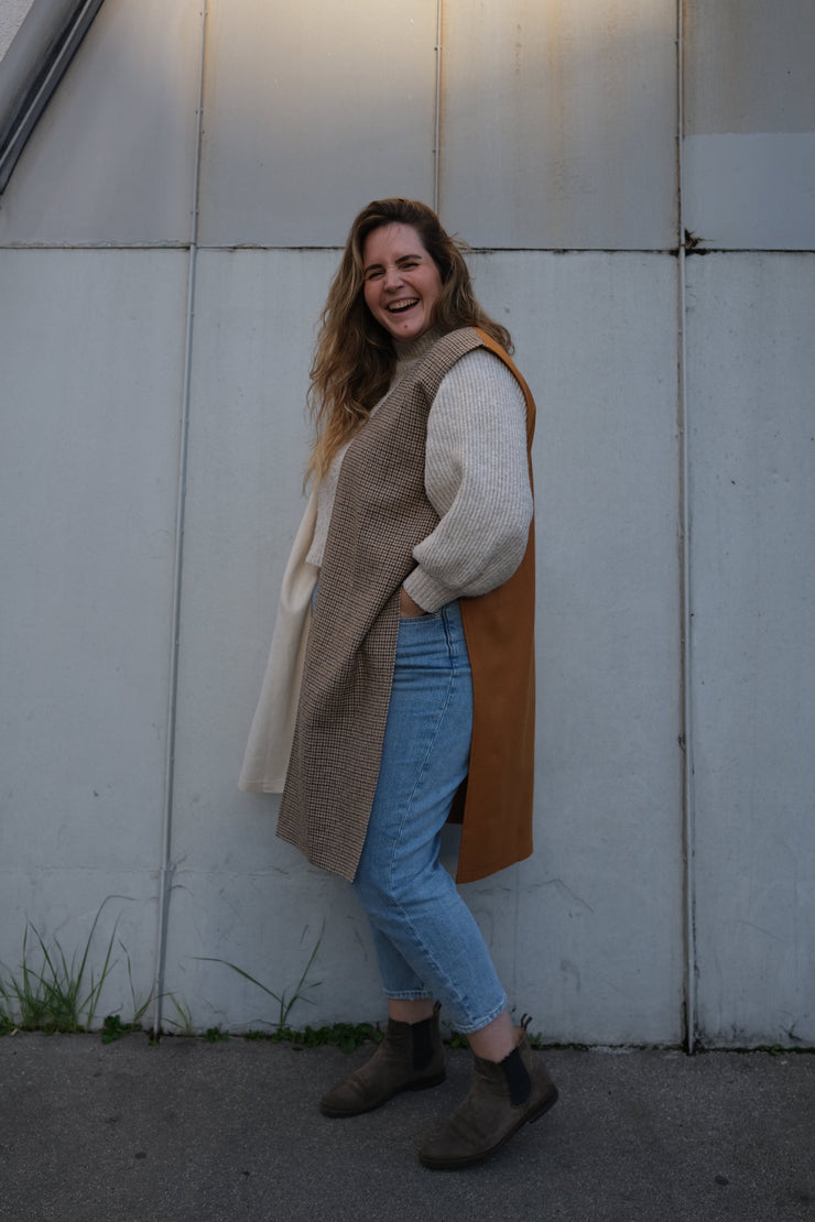 Patchwork Vest - Valle ō Valle